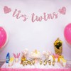 INNORU It's Twins Banner for Girls, Baby Shower Gender Reveal