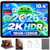 2026 Tablet 2K with Google Play Android 15, 10 inch