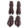 4pcs Horse Tendon Boots Adjustable Thicken Front Hind Horse Leg