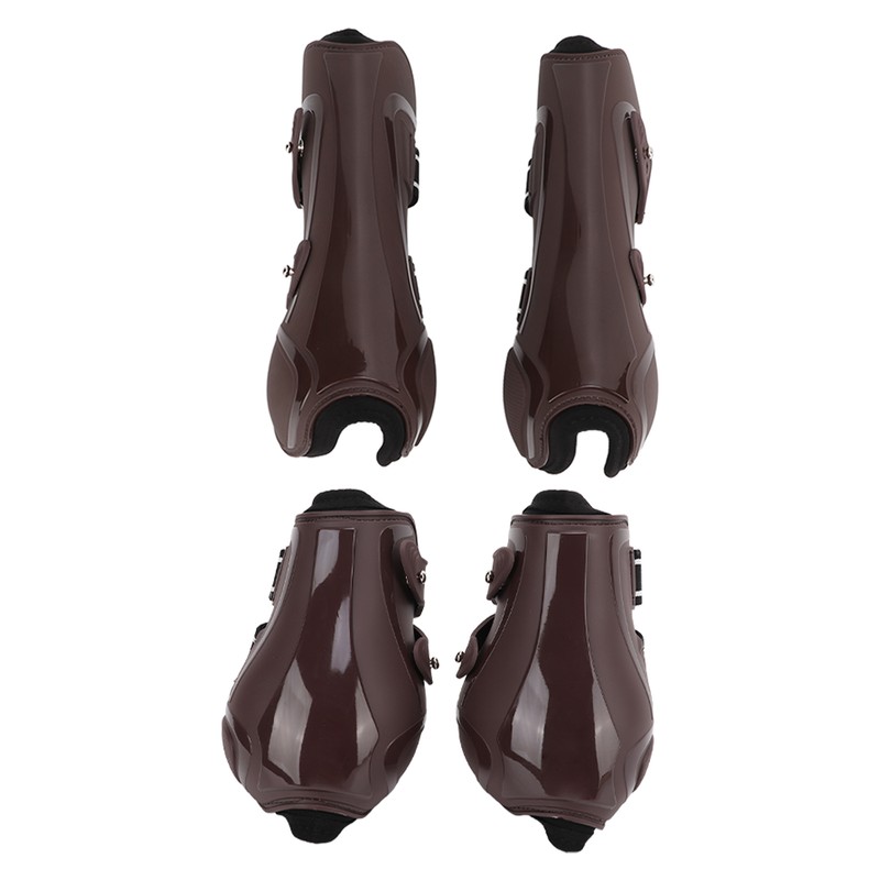 4pcs Horse Tendon Boots Adjustable Thicken Front Hind Horse Leg