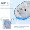 for Beats Studio Buds/Studio Buds Plus Case Cover Clear 2021/2023
