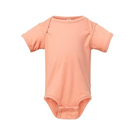 Infant Fine Jersey Bodysuit-SUNSET-NB