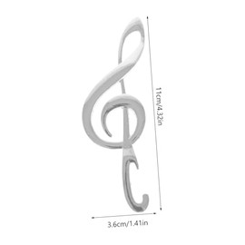 Kichvoe Abridor De Botellas Forma De Nota Musical Sacacorchos Para Cerveza y Vino Abrebotellas Musical Para Fiestas