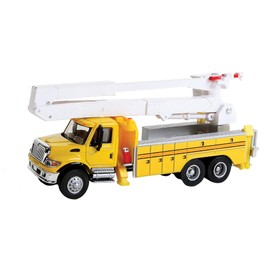 Walthers SceneMaster International, Yellow 7600 Utility Truck w/Bucket Lift