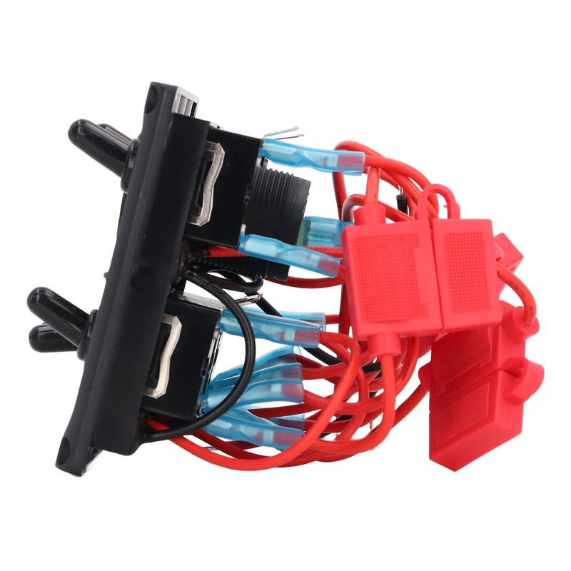 Rocker Switch Panel 2 USB Port 5 Gang Rocker Switch