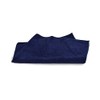 Tuf-Clean A73030 Microfiber Car Wash/Hand Towels, 16" x 27", Navy,