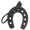 VALICLUD Leather Key Fob Purse Keychain Horseshoe Charm Pendant PU
