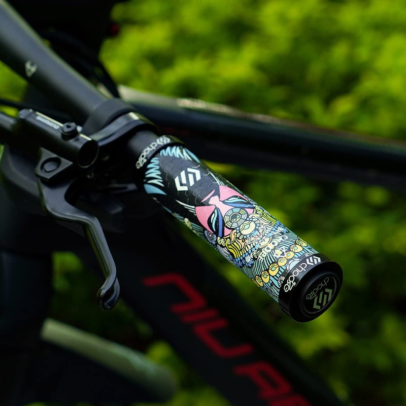 Chooee 3D Mountain Bike Bicycle Grips MTB Bicycle Handlebar Grips
