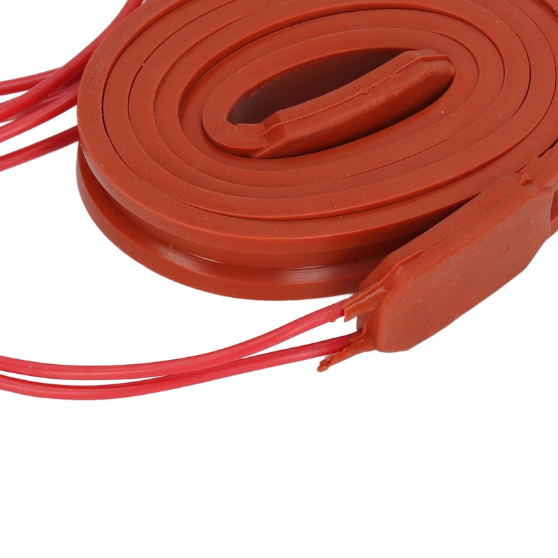 80W Silicone Heating Belt Waterproof Flexible Heater Wrap Self Control
