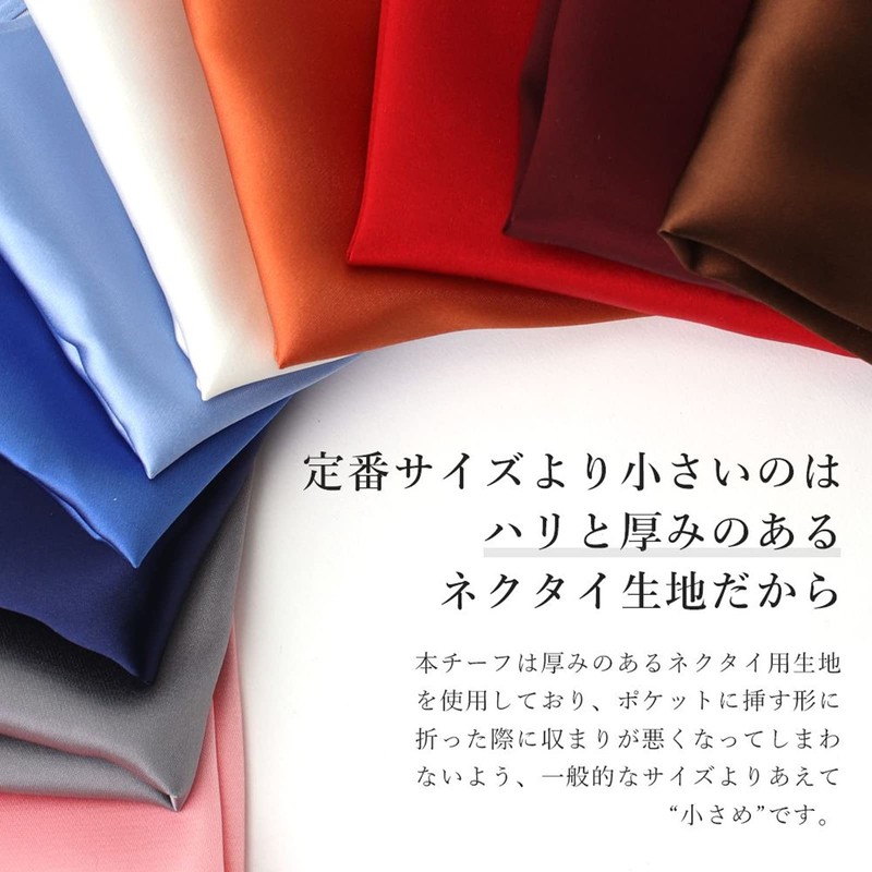 Dress Code 101 CF-SLJ Men's Pocket Square Solid Silk Square