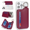 Havaya for Magsafe Wallet, A+Dark Red, Classic