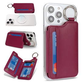 Havaya for Magsafe Wallet, A+Dark Red, Classic