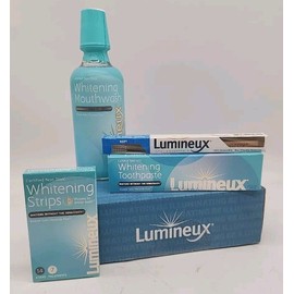 Lumineux Teeth Whitening Kit Peroxide Free Enamel Safe for Whiter Teeth Includes