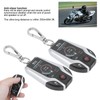 Qiilu 12V 2 Way Motorcycle Security Alarm System with Remote