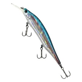 TSURINOYA 115SP Suspended Seabass Lure Magnum Plus Lip Size 115mm 17.2g Jerking Method 80 Series Minnow X (N-Green Shadow)