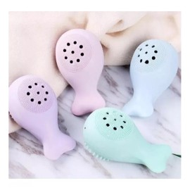 Cepillo Exfoliante Facial De Silicona Puntos Negros Colores