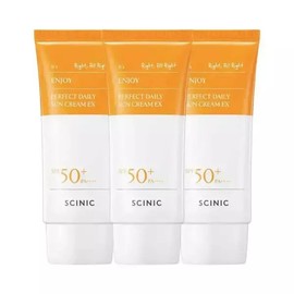 Cynic Scinic Enjoy Perfect Daily Powder Sun Cream EX 50ml 3pcs / 싸이닉 엔조이 퍼펙트 데일리 파우더 썬크림 EX 50ml 3개