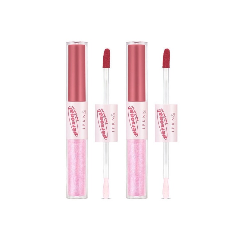 IPKN Personal Tone Tinted Gloss Duo 4 Types (1+1) /