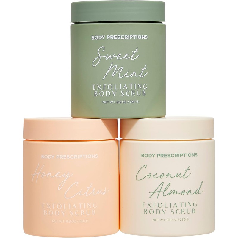 Body Prescriptions- Exfoliante corporal exfoliante limpiador corporal para una piel