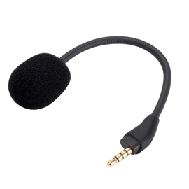 Replacement Game Mic for HyperX Cloud III 3 Gaming-Headset, 3.5mm Detachable Boom Microphone