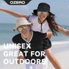 OZERO Sun Hat for Women Men: Wide Brim Packable Boonie
