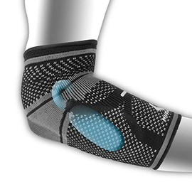 Mueller 52361 Omniforce E700 Elbow Support, S Size, Elbow Circumference: 7.1 - 9.1 inches (18 - 23 cm), For Left and Right Use, Elbow Supporter