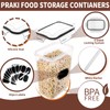 PRAKI Airtight Food Storage Containers Set with Lids - 24