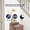 HIGH & MIGHTY 515651 Modern 18" Floating Shelf Holds up