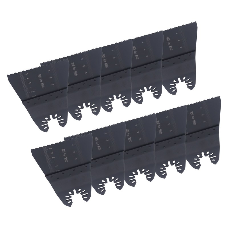10Pcs Oscillating Tool Blades Universal Saw 65mm Fine Teeth High
