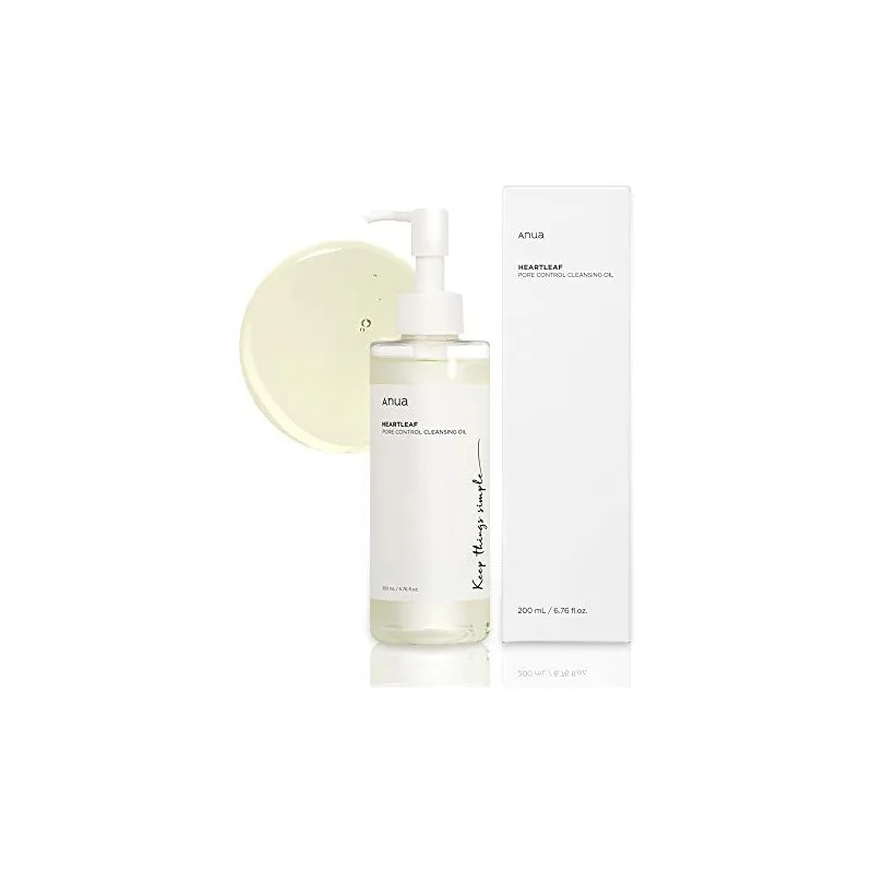 Aceite De Doble Limpieza Anua Heartleaf Limpieza Profunda Todas Noche