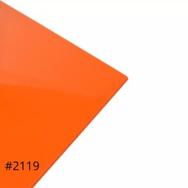 BuyPlastic 2119 Orange Colored Acrylic Plexiglass Sheet  1/8" x 24" x 36"