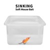 Cuoyuqie 5pcs Lifelike Rat Lure Mouse Sinking Fishing Lure Bass