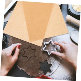 CIYODO 150 Sheets Parchment Baking Paper High Temperature Resistant Greaseproof Tray Liners for Freeze Drying Unbleached Kitchen Baking Paper for Easy Use and Food Decoration