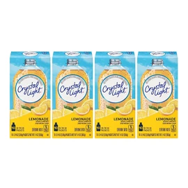 Crystal Light Lemonade, 10 On-the-Go Packets (Pack of 4)