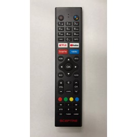 Sceptre 280401010470 Remote for Sceptre Android Smart 4K TV UMC and SRC Series