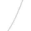 Bloom 0773-0024-0016-0000 Silver Screw Chain Necklace, 15.7 inches (40 cm)