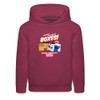 Rainbow Friends - Boxes! Hoodie (Kids, Burgundy, 8-10)