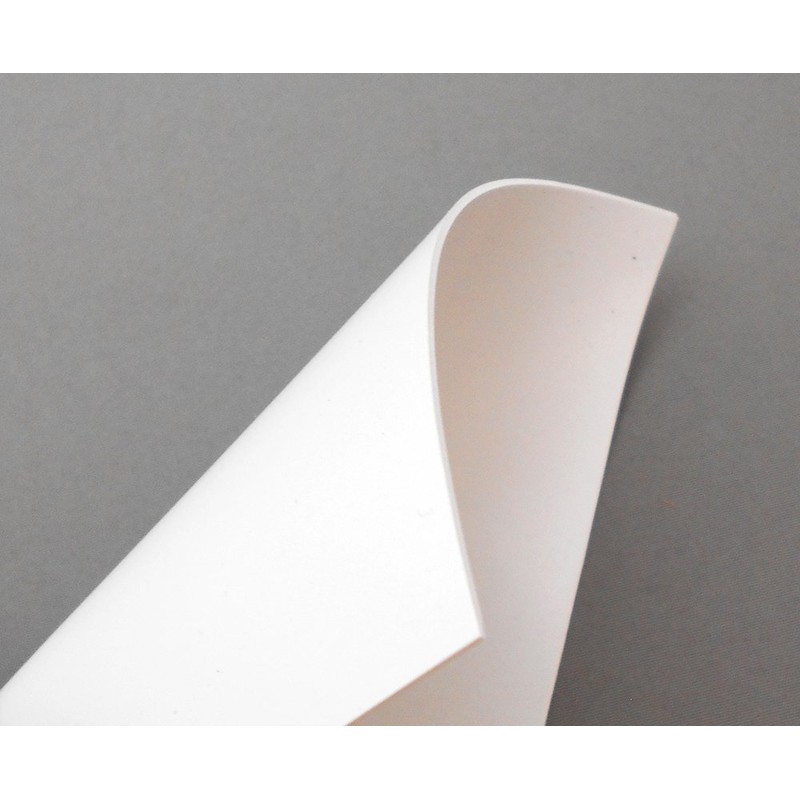 Wake Sangyo WGS-11 White Rubber Sheet, 0.4 x 3.9 x