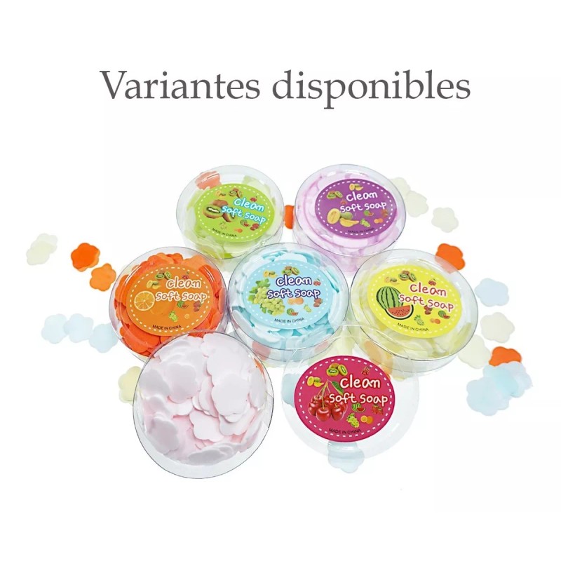Clean Soft Soap Láminas De Jabón Para Manos Papel Jabon