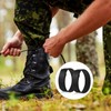 Chivao 8 Pieces Black Boot Blousers Elastic Military Boot Straps