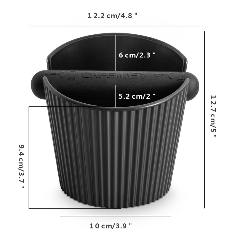 Coffee Knock Box for Espresso Machine - Small Size Stable