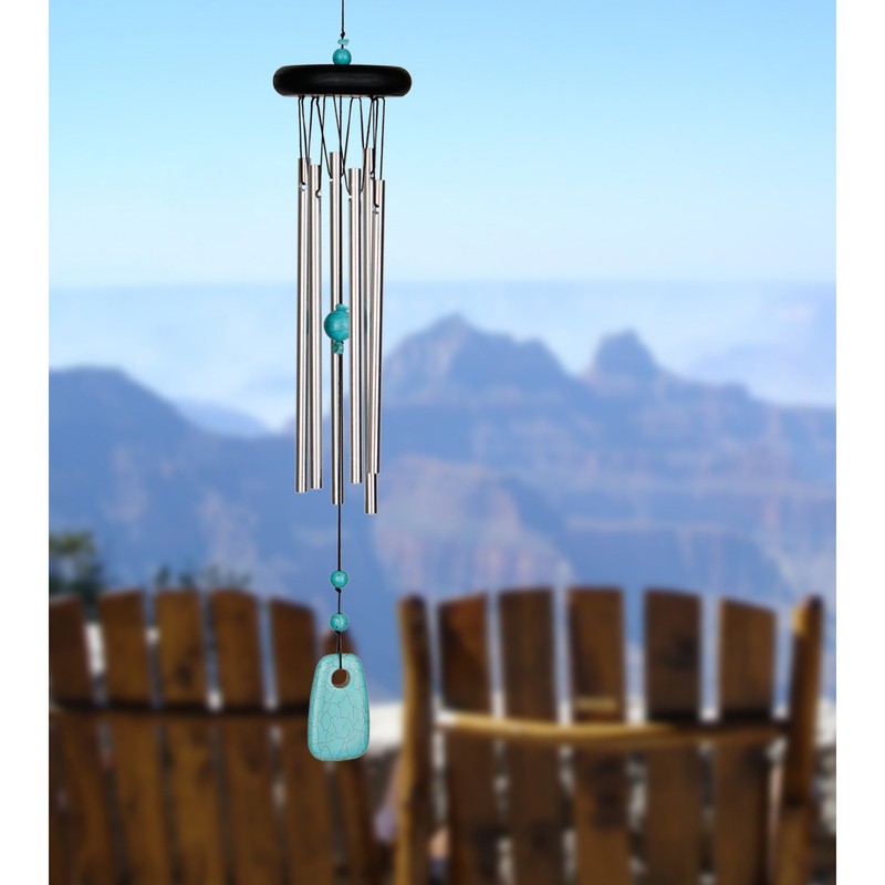 Woodstock Chakra Collection Windchime - Turquoise