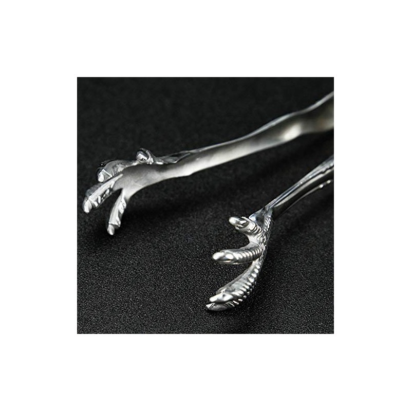 MASSJOY Bar Ice Hockey Special Eagle Claw Shape Ice Tongs