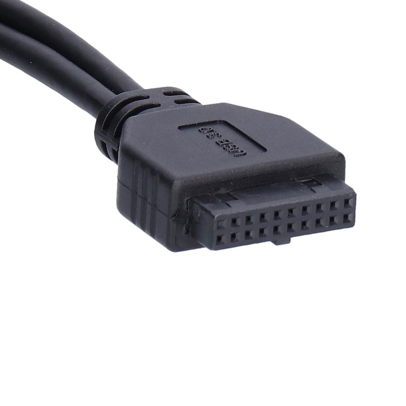Adapter Cable 19Pin USB 3.0 to External USB TypeC Socket