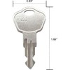 3 Replacement Keys for Sentry Safe Key Code 3A2-3W2 Works