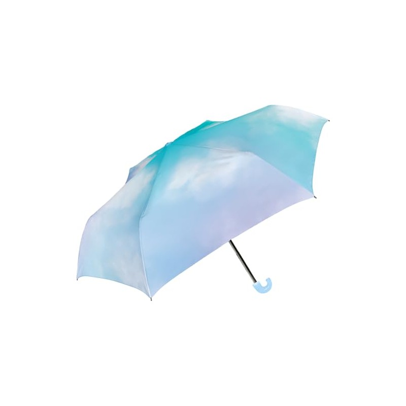 Nakatani Sheil & Sheil Children's Folding Umbrella, Milky Sky Saxophone