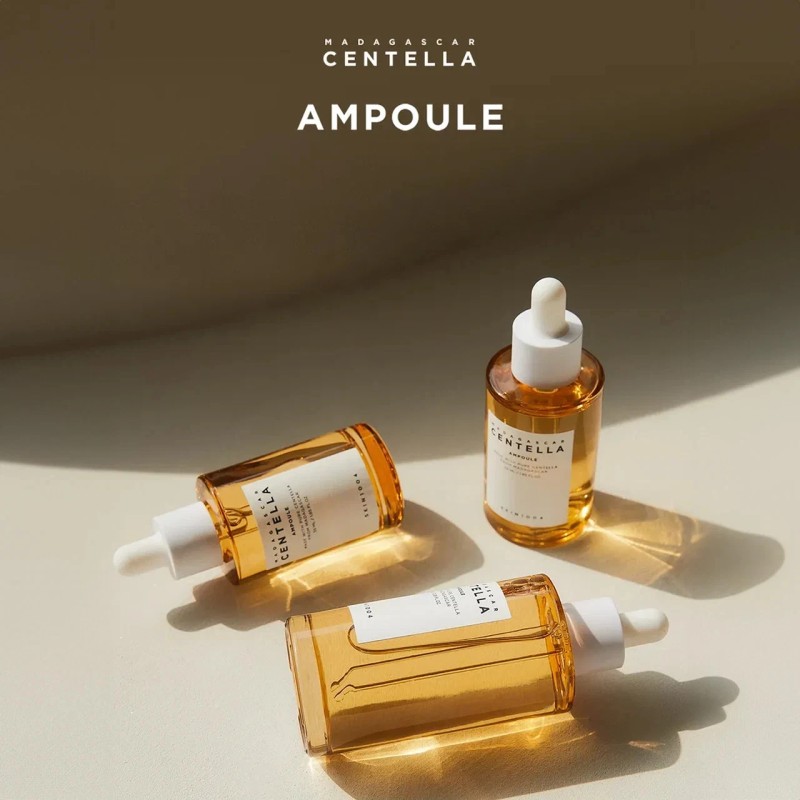 SKIN1004 Madagascar Centella Ampoule Kit Brightening Damaged Skin Pores Acne