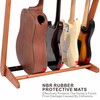 Nefelibata Multi-Purpose Guitar Stands 5 Wooden Guitar Rack Floor Stand