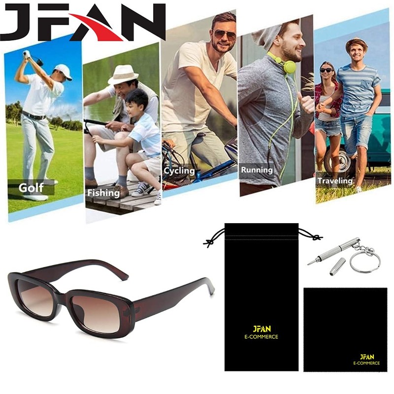 JFAN Retro Sunglasses Men Women with UV Protection Sunglasses Fashion