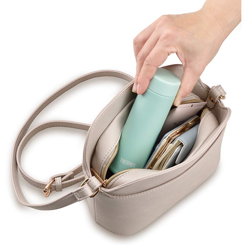 【Small Capacity Model】THERMOS Flask Vacuum Insulated Pocket Mug 150ml Mint